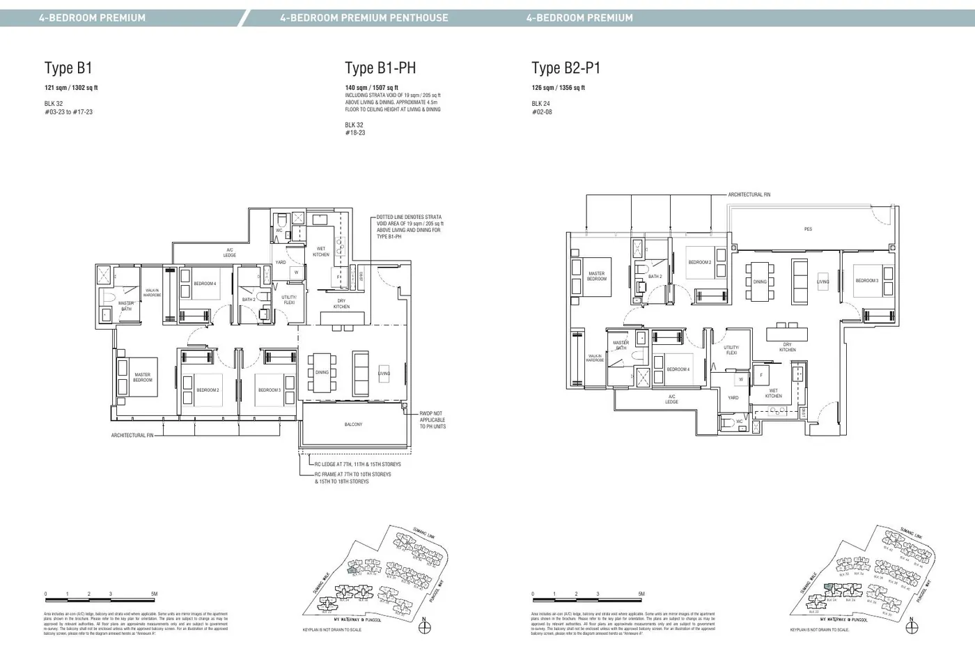 Piermont Grand EC 4-bedroom premium floor plan with wet and dry kitchen — reference layout